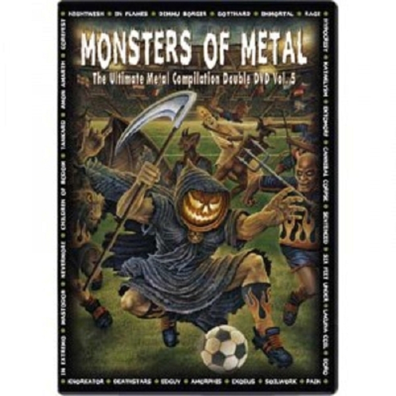 MONSTERS OF METAL VOL. 5 2 DVD DIGIBOOK NEUWARE!!!!!!!