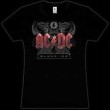 AC/DC  BLACK ICE  GIRLIE SHIRT GR. S NEU