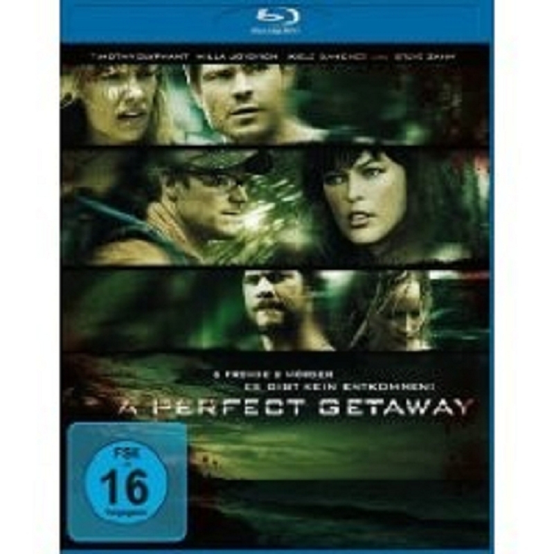 A PERFECT GETAWAY BLU RAY THRILLER MILLA JOVOVICH NEU