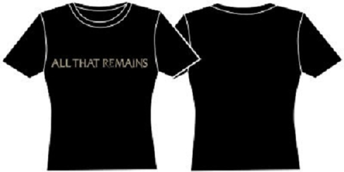 ALL THAT REMAINS  ANGELS  GIRLIE SHIRT GR./SIZE M NEU