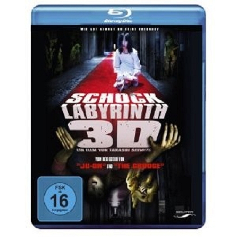 SCHOCK LABYRINTH 3D BLU RAY HORROR NEU