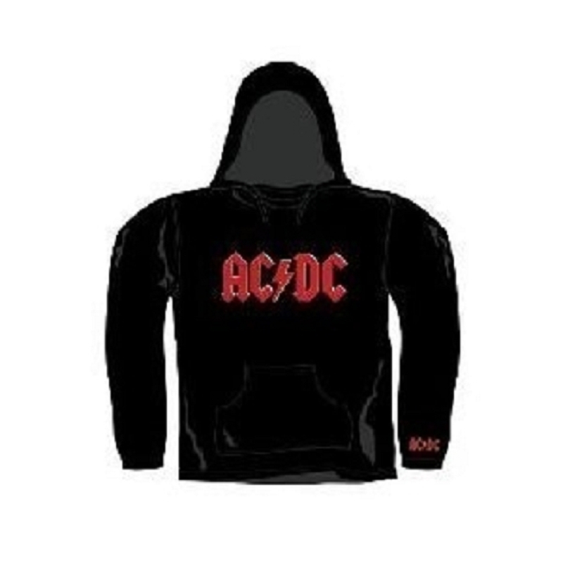 AC/DC  RED LOGO  HOODIE GR�SSE/SIZE XL NEU