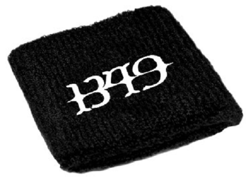 1349  LOGO  SHORT WRISTBAND (SCHWEISSBAND) NEU