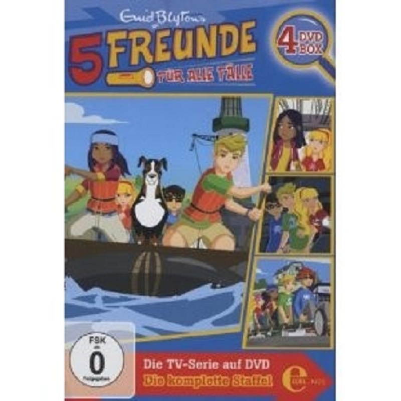 5 FREUNDE F�R ALLE F�LLE - KOMPLETTE STAFFEL 4 DVD NEU