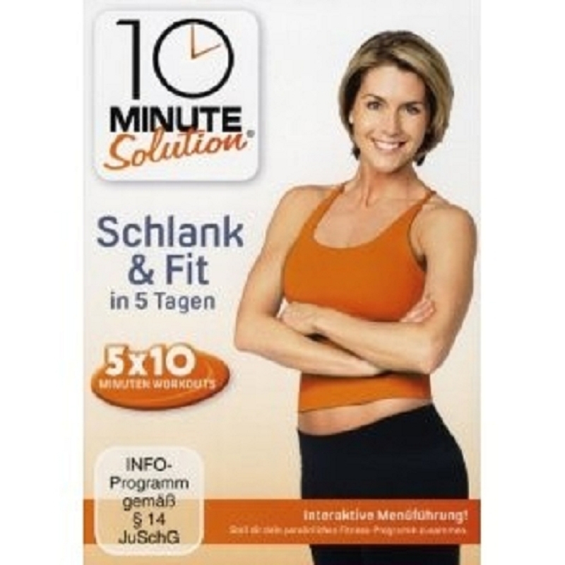 10 MINUTE SOLUTION: SCHLANK & FIT IN 5 TAGEN DVD NEU