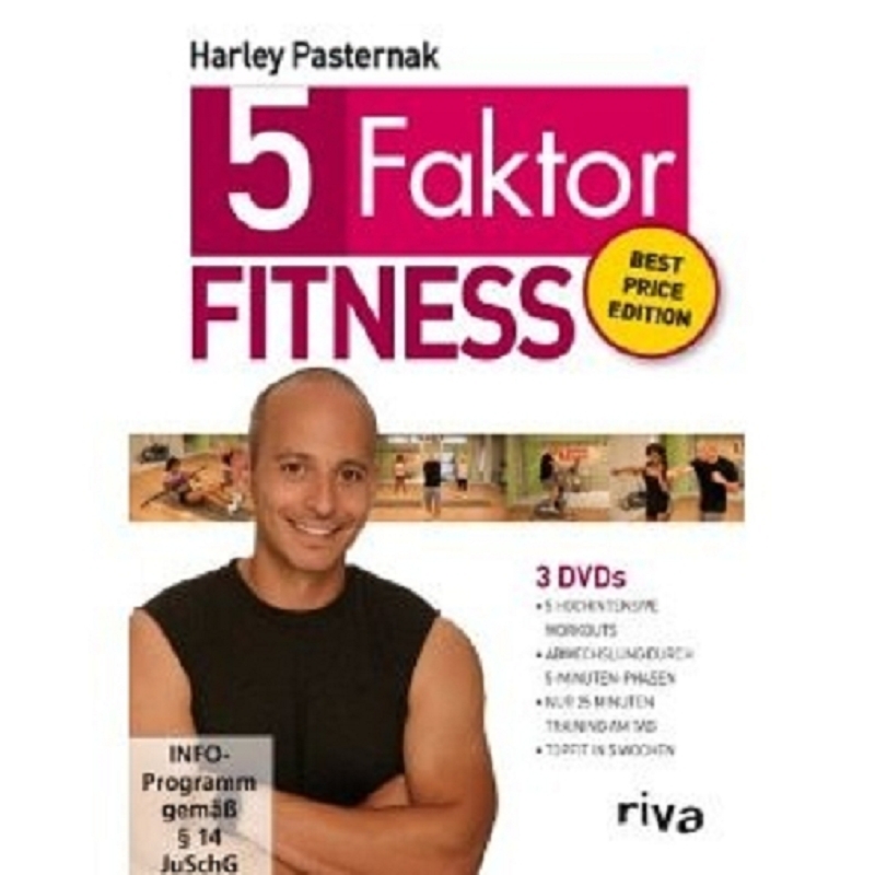 5-FAKTOR-FITNESS (BEST PRICE EDT.) 3 DVD NEU 